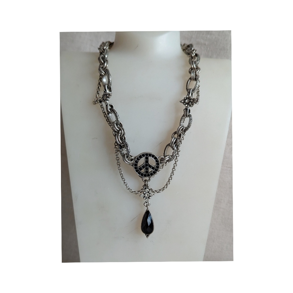 Lucky Brand Choker Style Chain Link Necklace